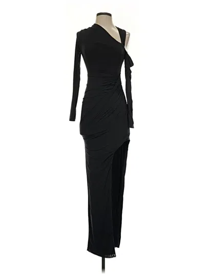 Pre-owned Oh Polly Cocktail Dress In Black