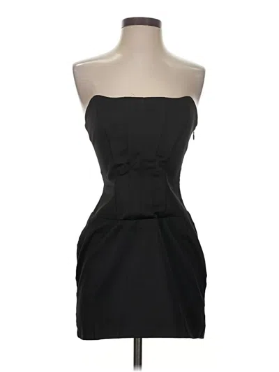 Pre-owned Oh Polly Cocktail Dress In Black
