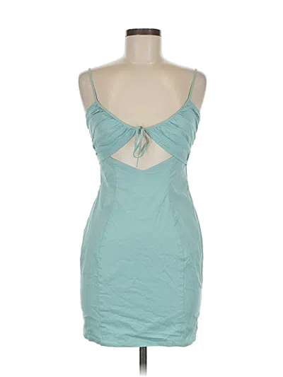 Pre-owned Oh Polly Cocktail Dress In Blue