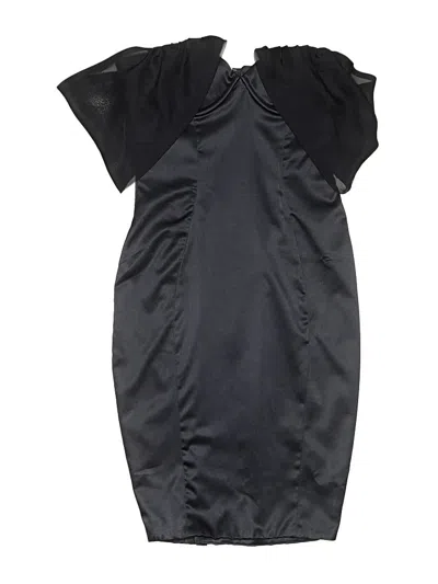 Pre-owned Oh Polly Cocktail Dress In Blue