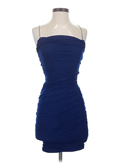 Pre-owned Oh Polly Cocktail Dress In Blue