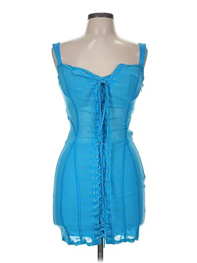 Pre-owned Oh Polly Cocktail Dress In Blue