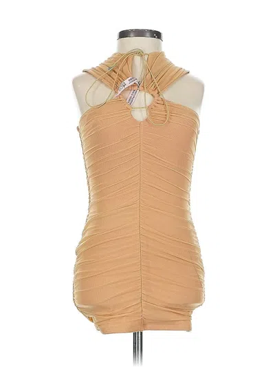 Oh Polly Cocktail Dress In Brown