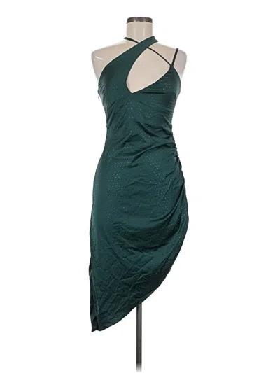 Pre-owned Oh Polly Cocktail Dress In Green