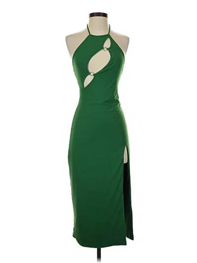 Pre-owned Oh Polly Cocktail Dress In Green