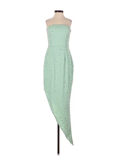 Pre-owned Oh Polly Cocktail Dress In Green