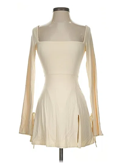 Pre-owned Oh Polly Cocktail Dress In Ivory