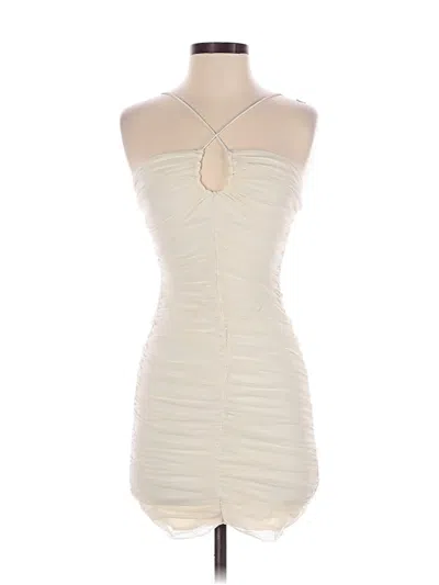 Pre-owned Oh Polly Cocktail Dress In Ivory