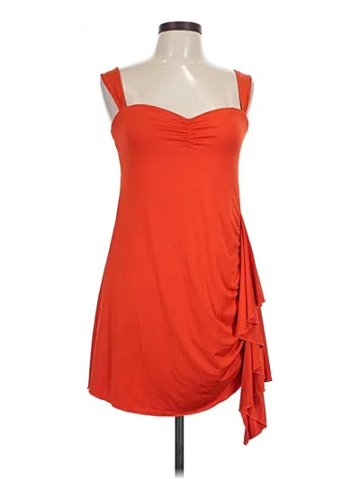 Oh Polly Cocktail Dress In Orange