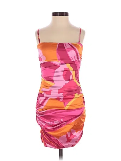 Pre-owned Oh Polly Cocktail Dress In Pink