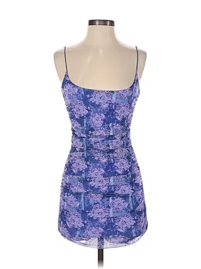 Pre-owned Oh Polly Cocktail Dress In Purple
