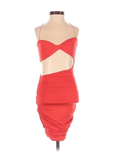 Pre-owned Oh Polly Cocktail Dress In Red