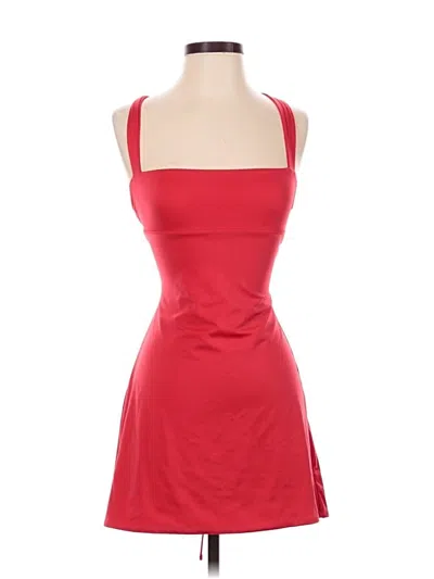 Pre-owned Oh Polly Cocktail Dress In Red