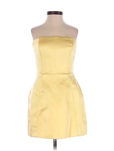 Pre-owned Oh Polly Cocktail Dress In Yellow