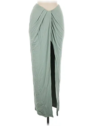 Pre-owned Oh Polly Formal Skirt In Green