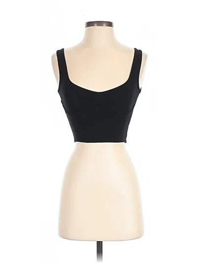 Pre-owned Oh Polly Tank Top Black Strapless Neckline Tops