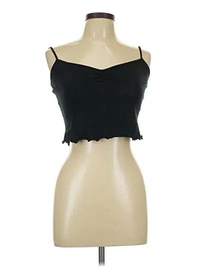 Pre-owned Oh Polly Tube Top Black Strapless Neckline Tops