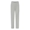 Oh Simple Silk Cashmere Wide Leg Pants In Grey