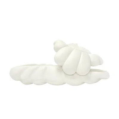 Pre-owned Ohana Hatake Ohana Full-bloom Slide 'star White' | Men's Size 10