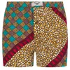 Ohema Ohene Men's African Print Boxer Shorts Chessboard