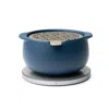 Ohom Blue Jun Self Heating Diffuser Set - Deep Navy In Blue