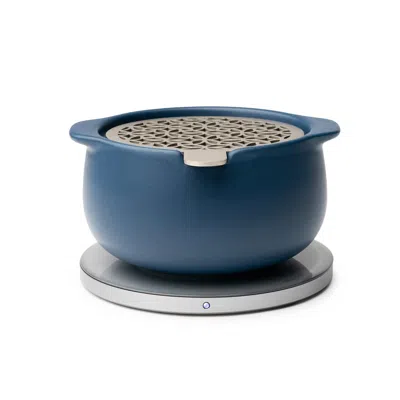 Ohom Blue Jun Self Heating Diffuser Set - Deep Navy