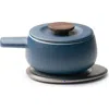 Ohom Fondi Self-heating Fondue Set In Blue