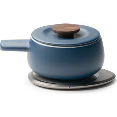 Ohom Fondi Self-heating Fondue Set In Blue