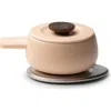Ohom Fondi Self-heating Fondue Set In Pink