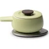 Ohom Fondi Self-heating Fondue Set In Verde Green
