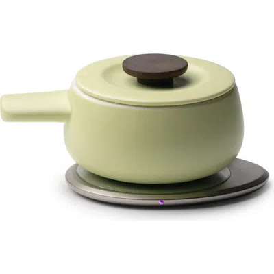 Ohom Fondi Self-heating Fondue Set In Green