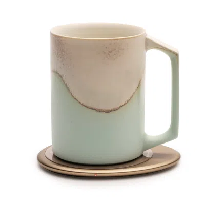 Ohom Green / White Ui Artist Collection - Mint Glacier In Multi