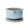 Ohom Jun Self Heating Diffuser Set - Moonmist Blue In Blue