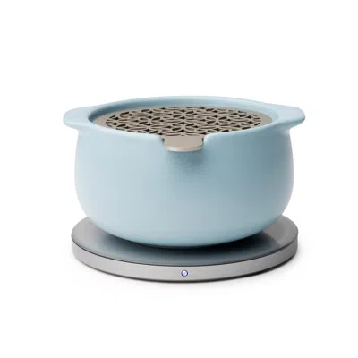 Ohom Jun Self Heating Diffuser Set - Moonmist Blue