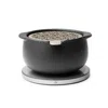 Ohom Jun Self-heating Diffuser Set- Inkstone Black In Black