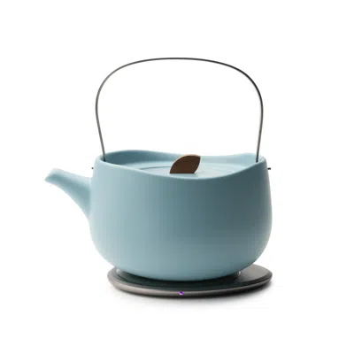 Ohom Leiph Self-heating Teapot Set - Moonmist Blue