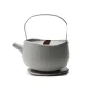 Ohom Leiph Self-heating Teapot Set - Soft Grey