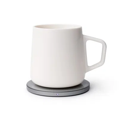 Ohom Neo Self-heating Mug Set- Jasmine White
