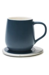 Ohom Ui 3 Mug & Warmer Set In Deep Navy