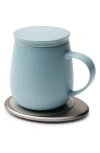 Ohom Ui 3 Mug & Warmer Set In Moon Blue