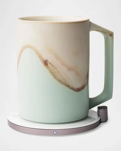 Ohom Ui Artist 2-piece Self-heating Mug Set In Green