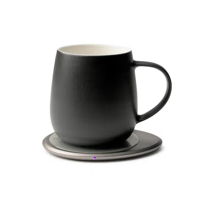 Ohom Ui Ceramic Self-heating Mug - Inkstone Black