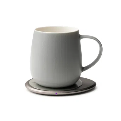 Ohom Ui Ceramic Self-heating Mug - Soft Grey In Gray