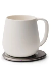 Ohom Ui+ Mug & Warmer Set In Jasmine White