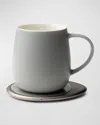 Ohom Ui Self-heating Ceramic Mug In Soft Gray