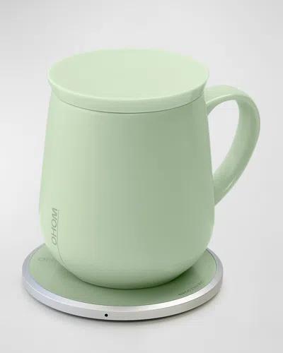 Ohom Ui Self-heating Mug, 12 Oz. In Green