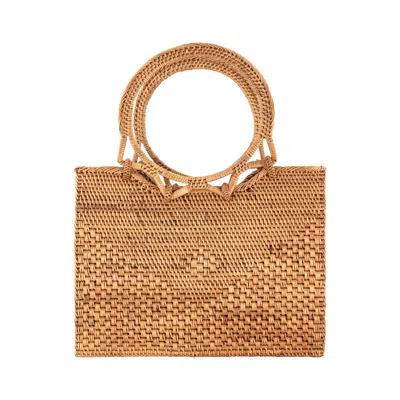 Ohsun Women's Brown / Neutrals Marais Rattan Bucket