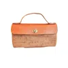 Ohsun Women's Neutrals / Brown Esme Rattan And Leather Crossbody In Brown