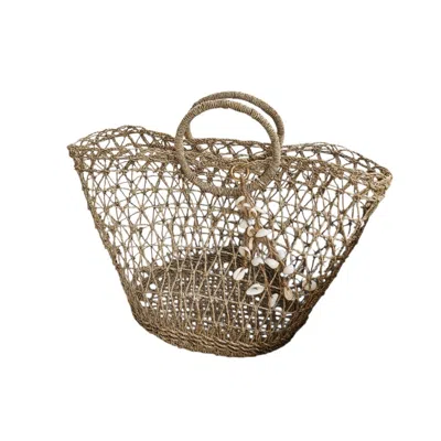 Ohsun Women's Neutrals Rara Skeleton Beach Tote