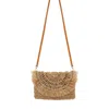 Ohsun Women's Neutrals Ruby Raffia Crossbody In Red